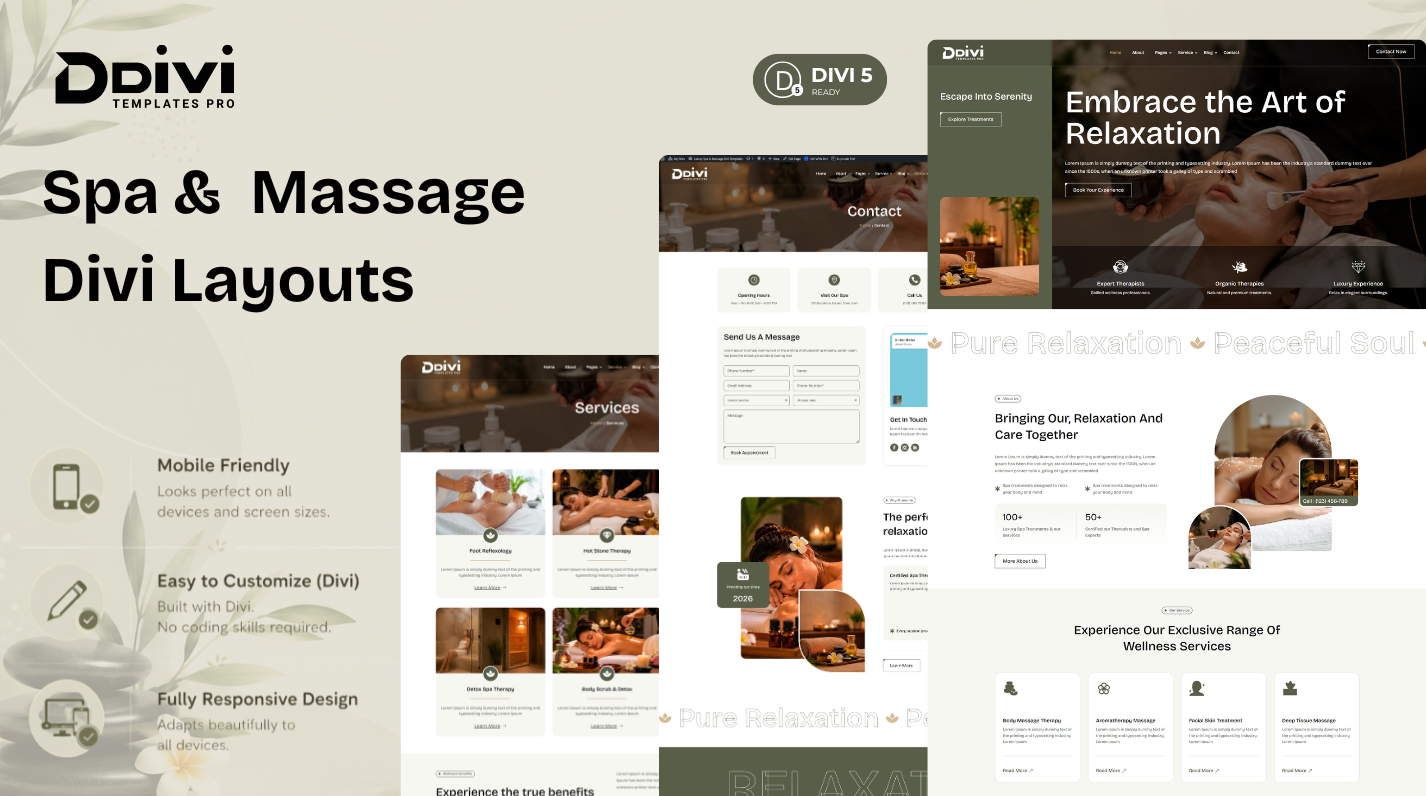 Divi Solar Energy Layout Pack Preview
