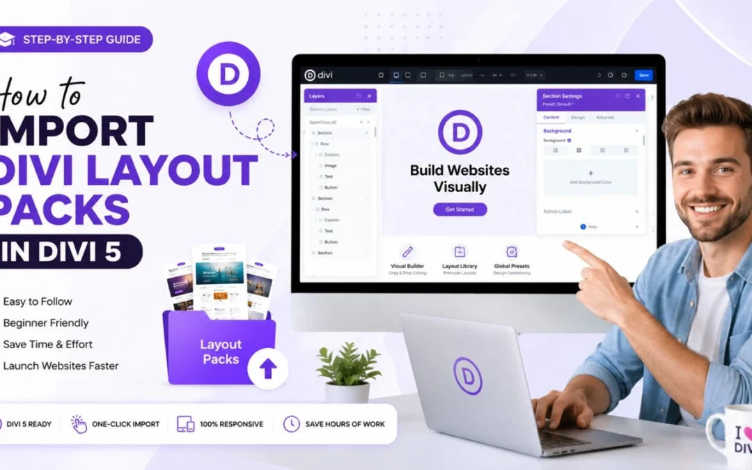 How to Import Divi Layout Packs in Divi 5 (Step-by-Step Guide)